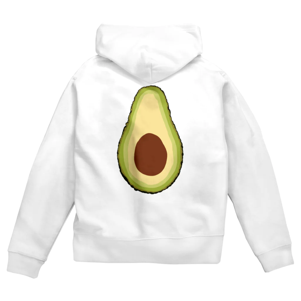 Hikini-のAvocado Zip Hoodie