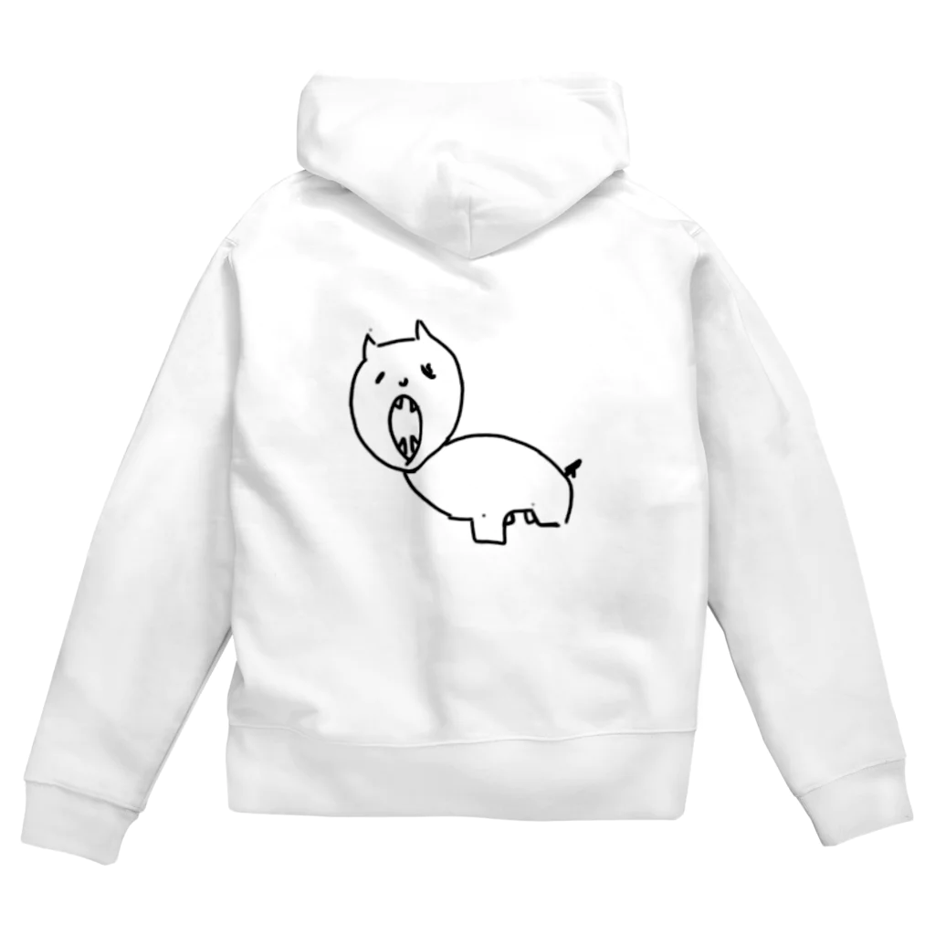 くろちゃのカバカバ Zip Hoodie