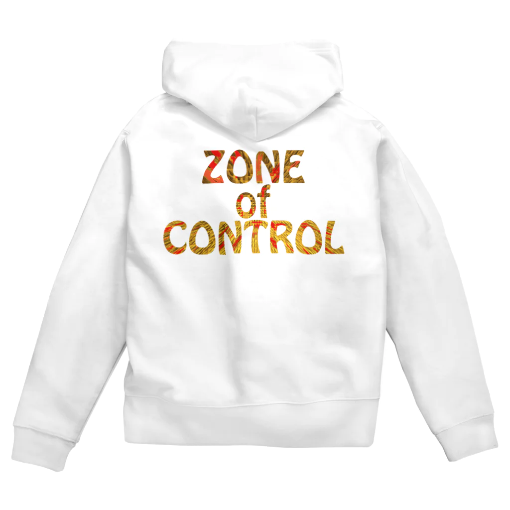 BE UPWARDのZONE OF CONTROL Zip Hoodie