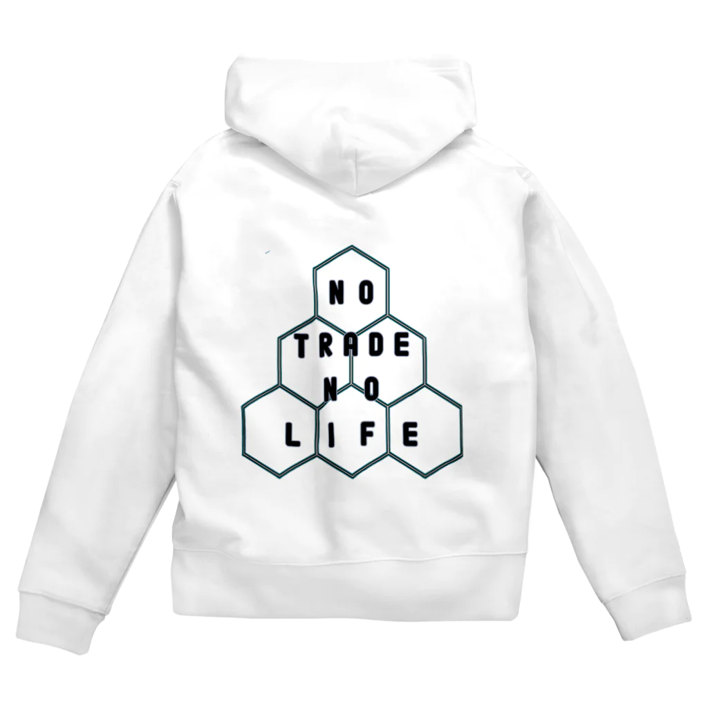 大日本蝋燭足１本組合の僭越 Zip Hoodie