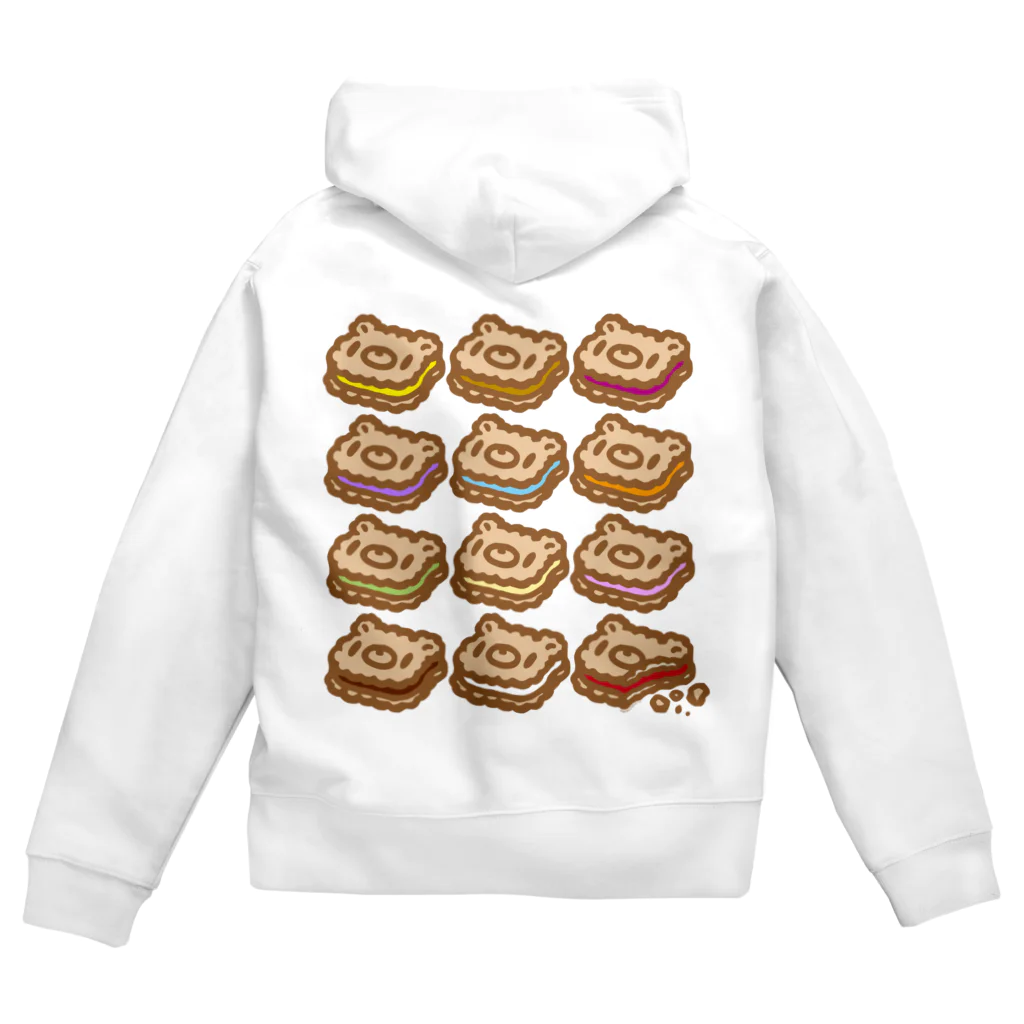 CHAX COLONY imaginariの【各20点限定】いたずらぐまのグル〜ミ〜(15/12cookies)  Zip Hoodie