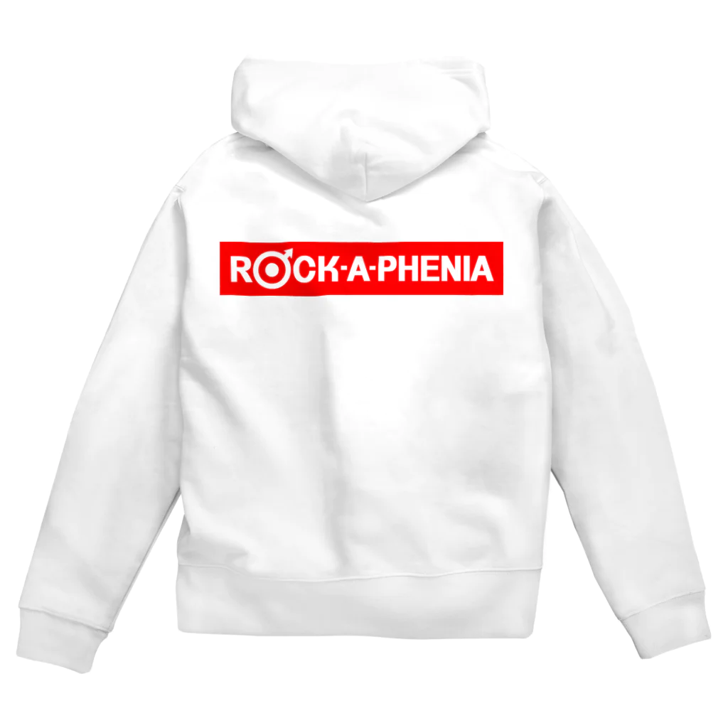 ROCK-A-PHENIAのROCK-A-PHENIA type R ジップパーカー