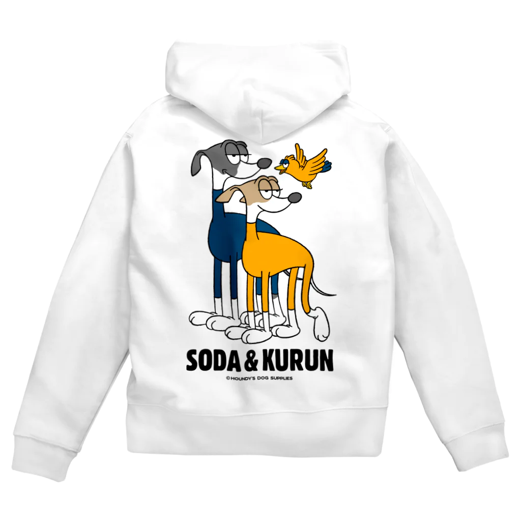 イタグレショップのSODAくん＆KURUNちゃん専用 ジップパーカー