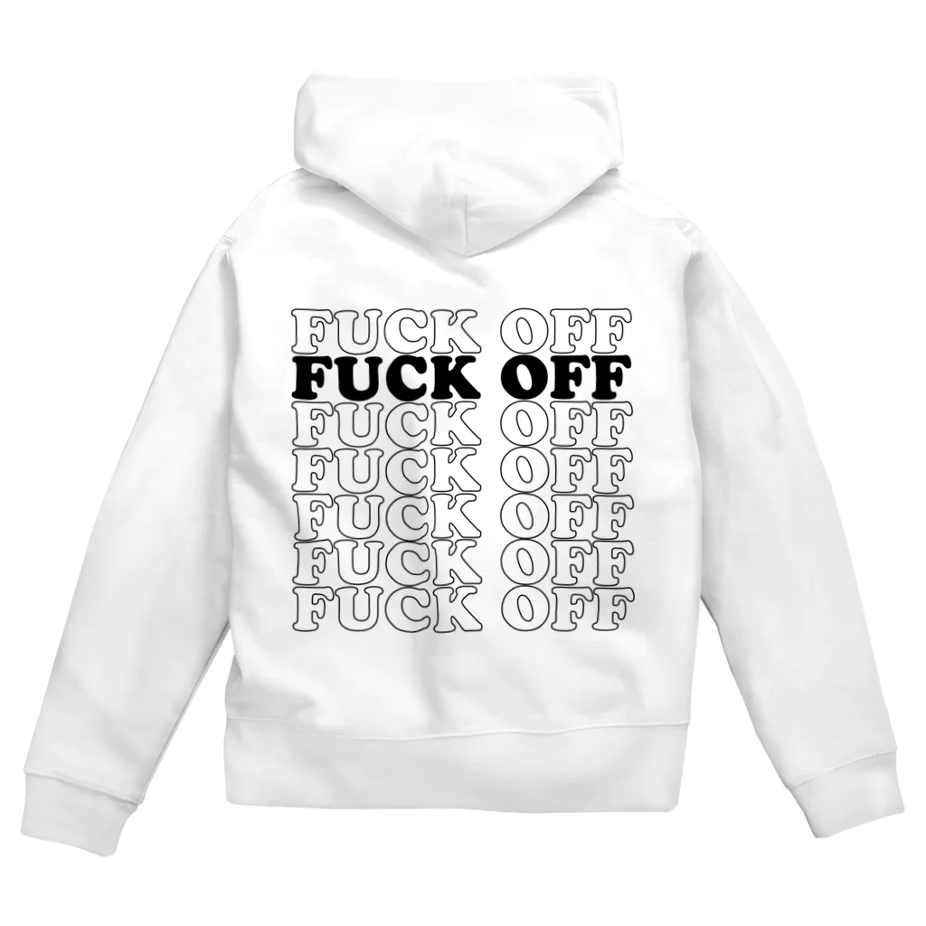 NIPPON DESIGNのFUCK OFF Zip Hoodie