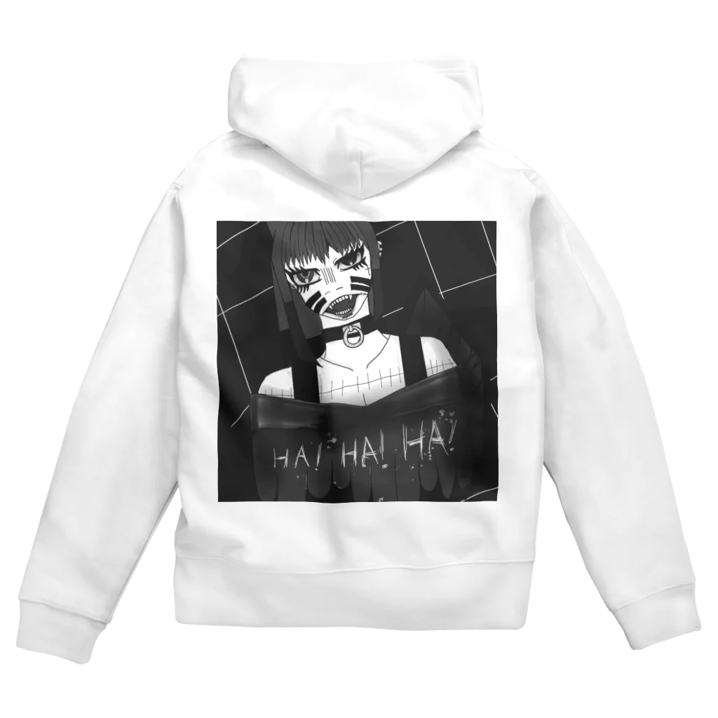 市イラストグッズショップの悪魔 Zip Hoodie