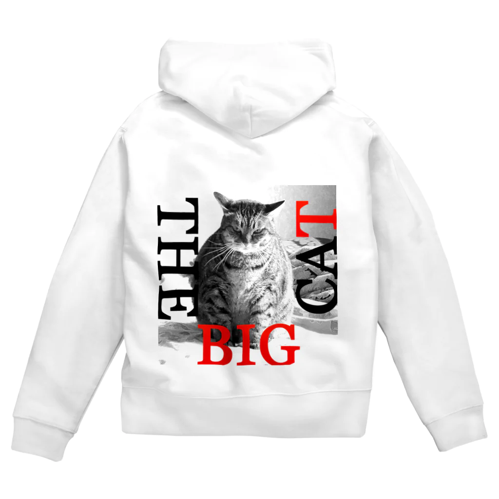 TAKUYA DESIGN WORKSのTHE BIG CAT ジップパーカー