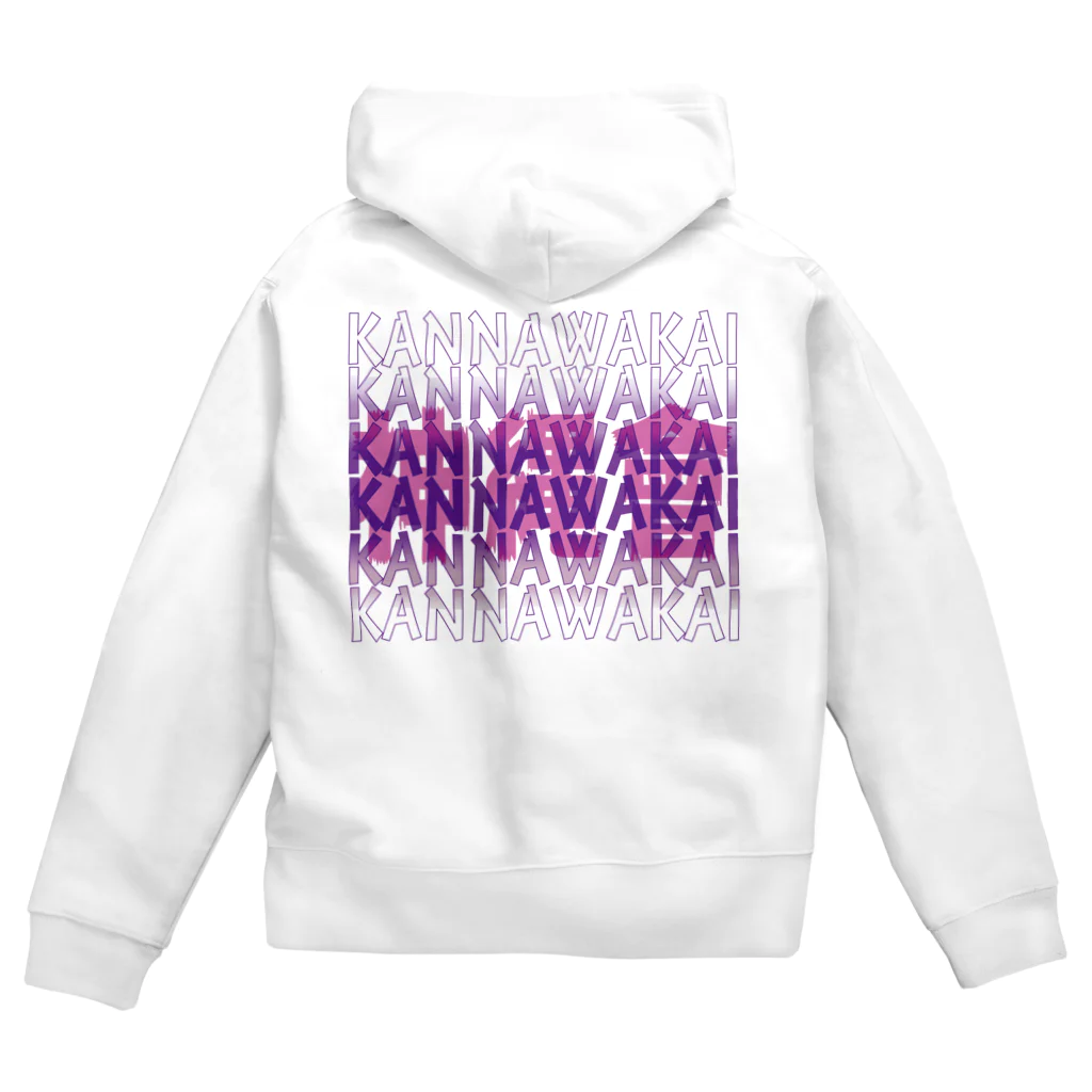 kan*na*waのNAWASHIKANNA Zip Hoodie