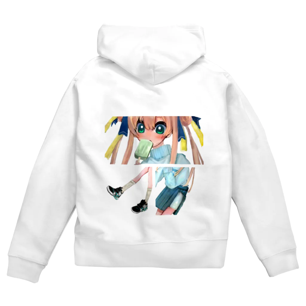 魔法のアイテムショップのサブカル女子 Zip Hoodie