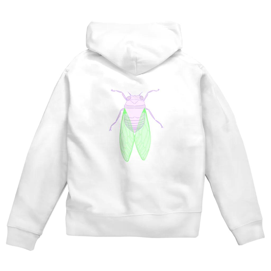 CICADAの蝉 Zip Hoodie