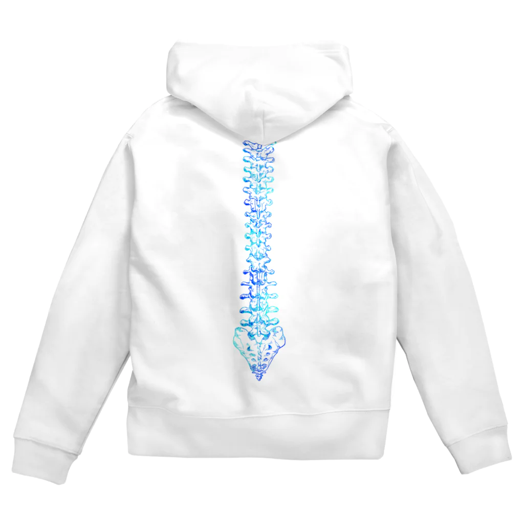 ぺぺペンネ　旧:柚子コショウの脊柱 Zip Hoodie