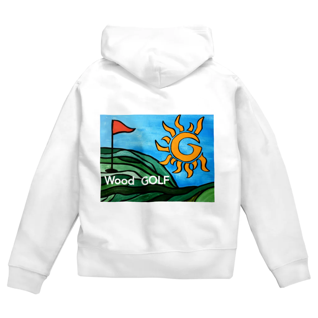  GOLF woodgolfの GOLF woodgolf Zip Hoodie