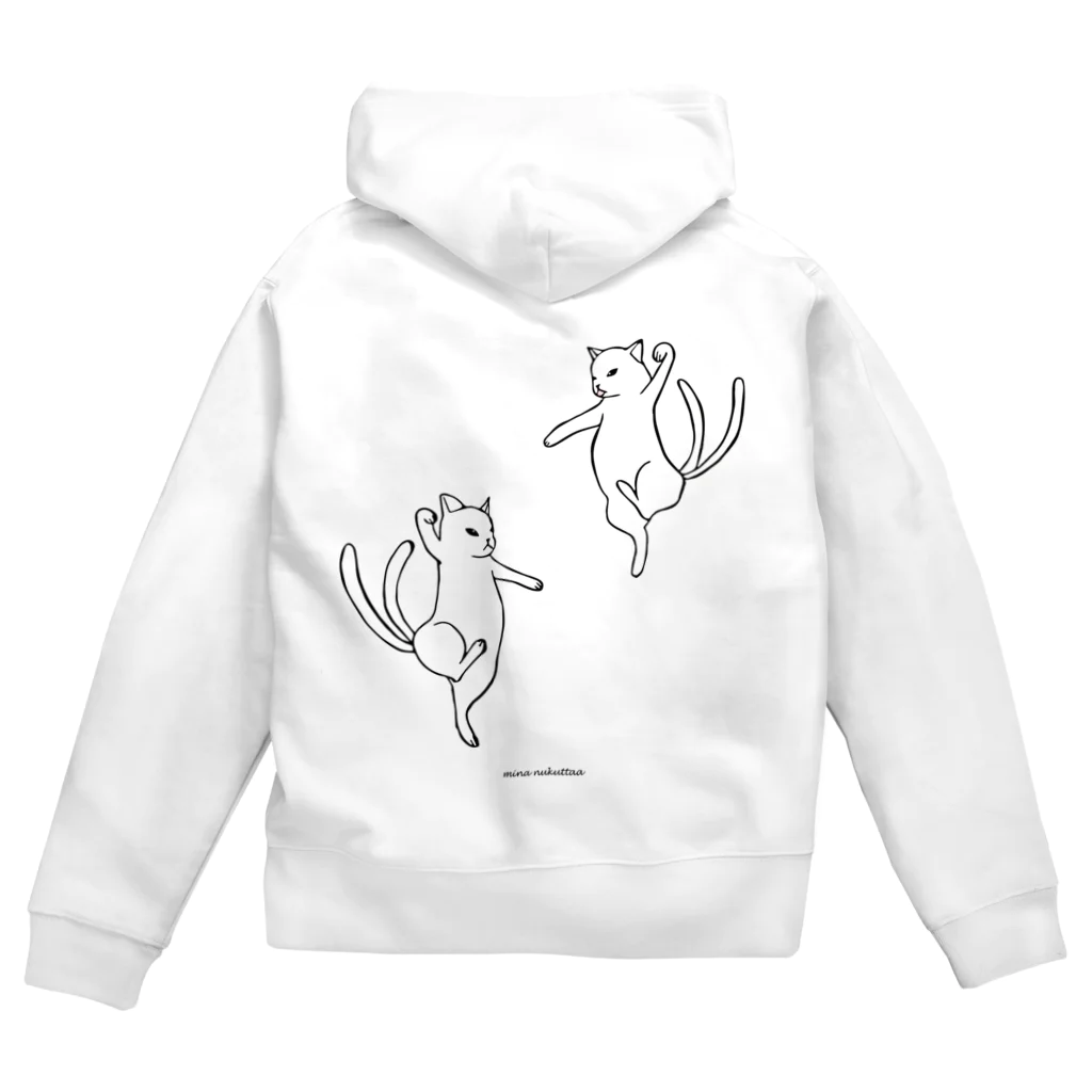 だんすだんすのミナ・ヌクッタ店の阿吽だんすだんす Zip Hoodie