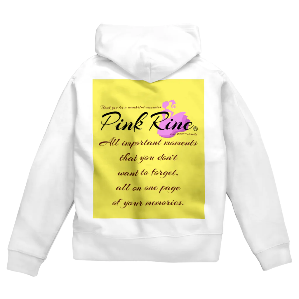 【Pink Rine】の【Pink Rine】オリジナル Zip Hoodie