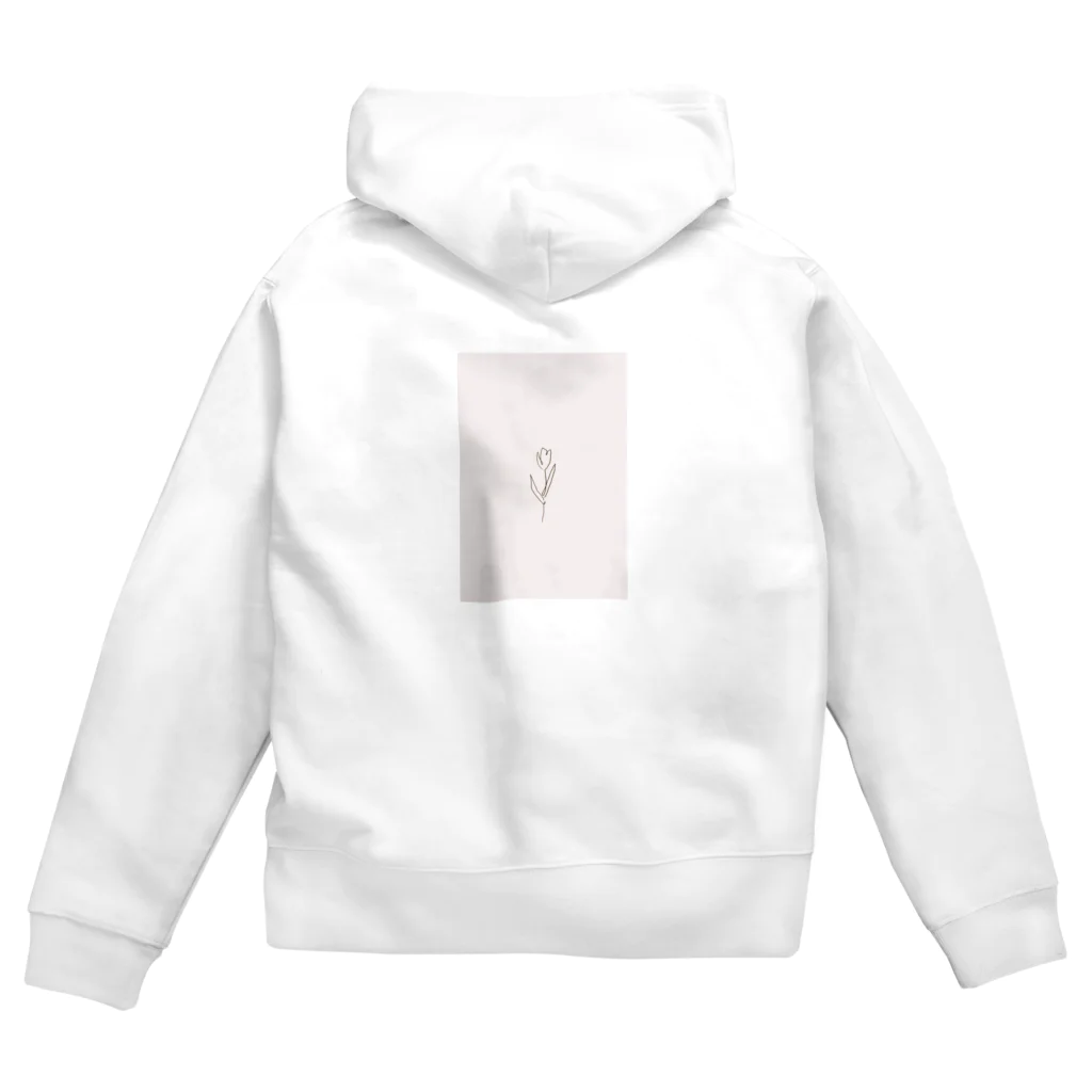 rilybiiのダスティーピンク🌷 Zip Hoodie