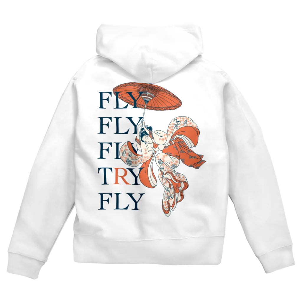 HIGEQLOのFLY Zip Hoodie