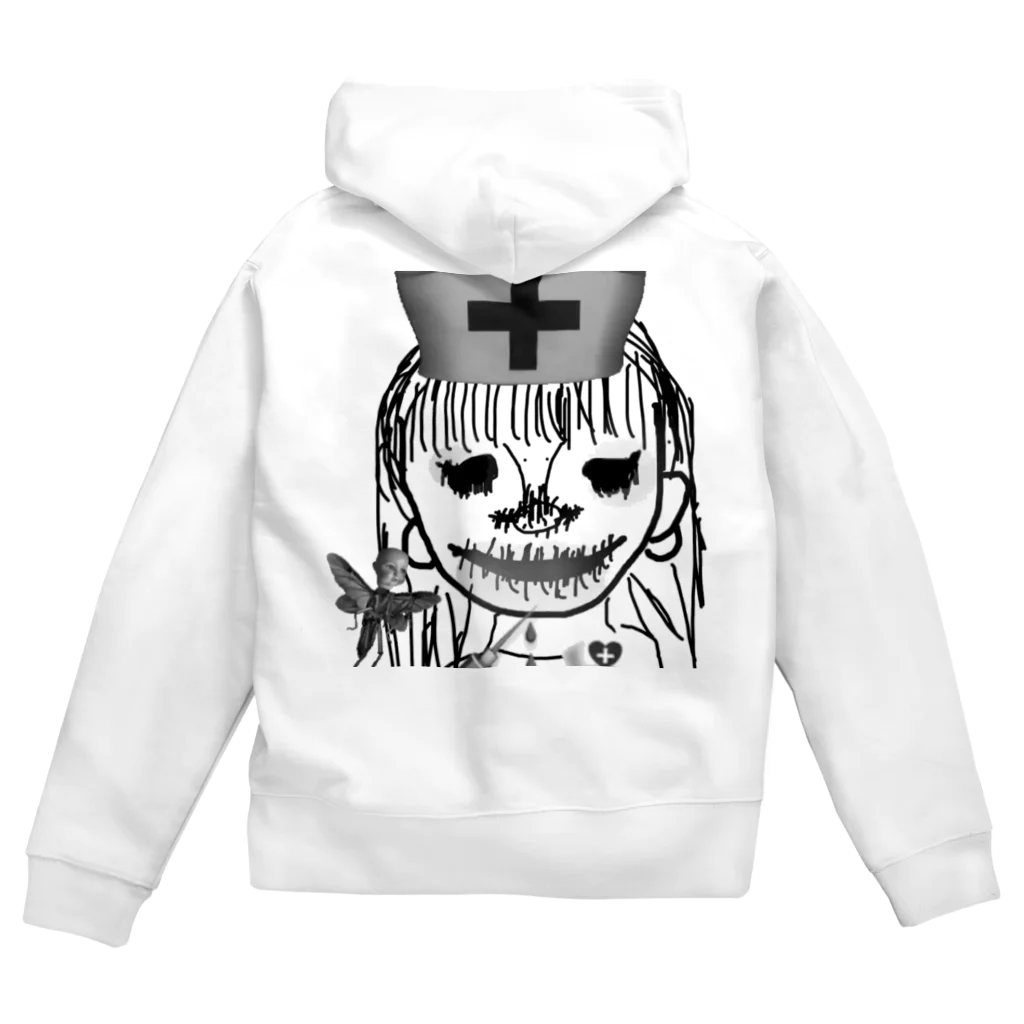 クソガキのjazminBeanちゃん Zip Hoodie