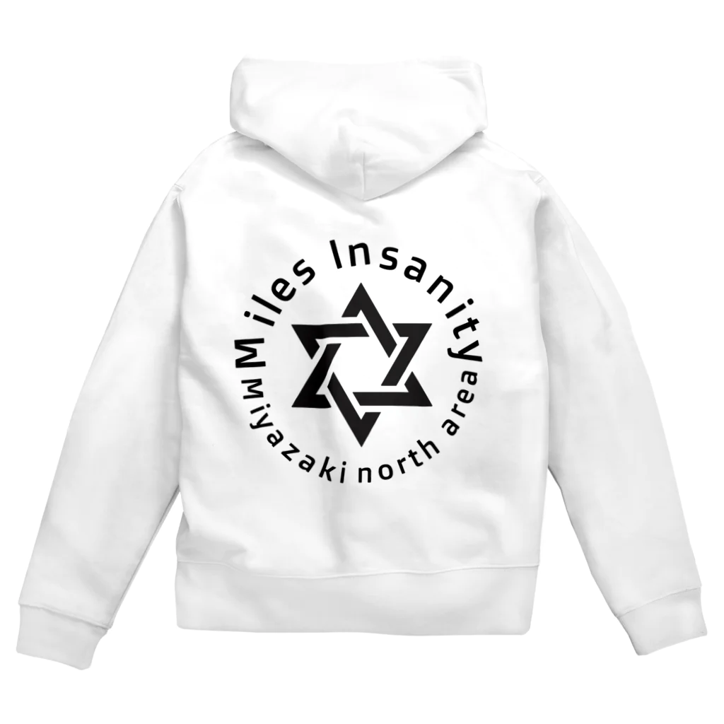 coro 【Miles Insanity】のmiles  insanity ジップパーカー Zip Hoodie