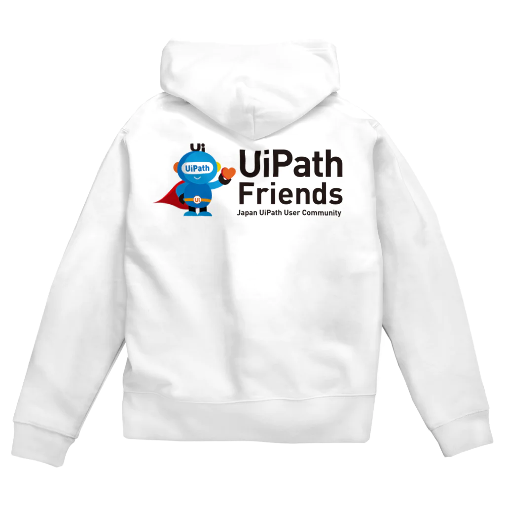 UiPath Friends 公式ショップのUiPath Friends グッズ Zip Hoodie