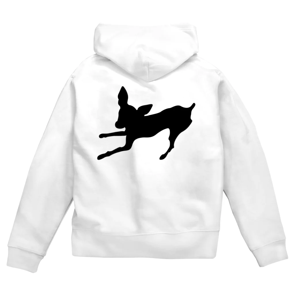 元帥 栞⋆*のミニピンのあずきちゃん Zip Hoodie