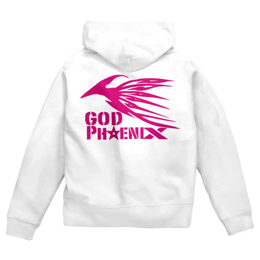 GodPhoenix 公式グッズ販売のGodPhoenix Tシャツ ジップパーカー