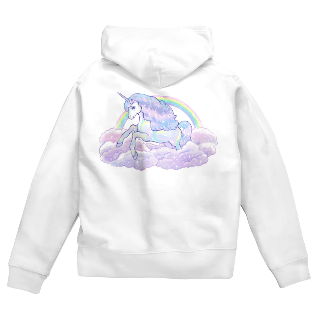 DreamLandの☆Rainbow Unicorn .☆*+.:+ 5 ジップパーカー