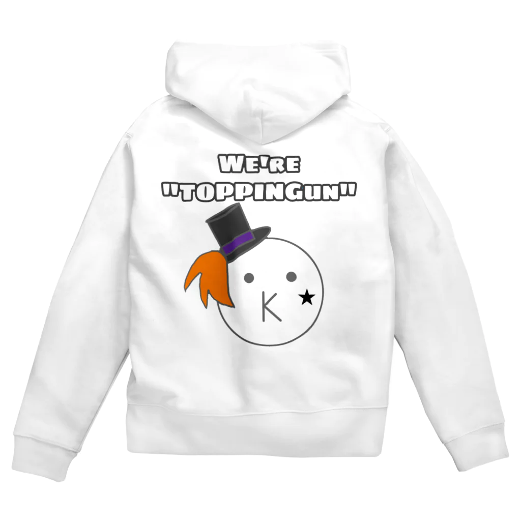 白玉・K・餡蜜の白玉・K・餡蜜ジップパーカー Zip Hoodie