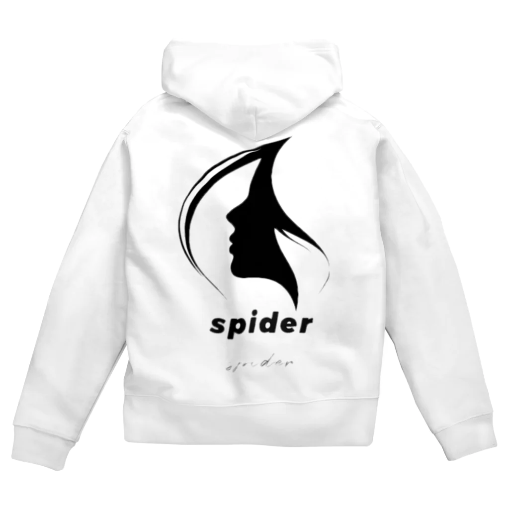 クモブランドのspider20 Zip Hoodie