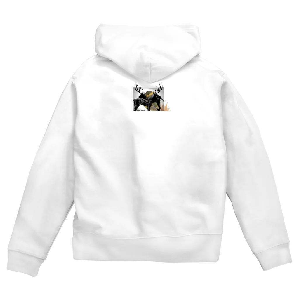 華の神楽のジビエカルテル Zip Hoodie