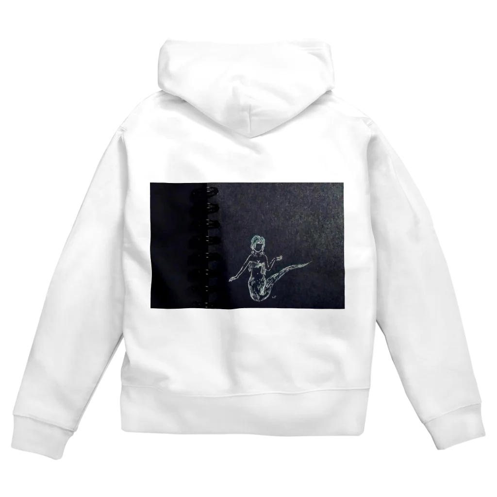 Re:Gの-蛇女-snake Zip Hoodie