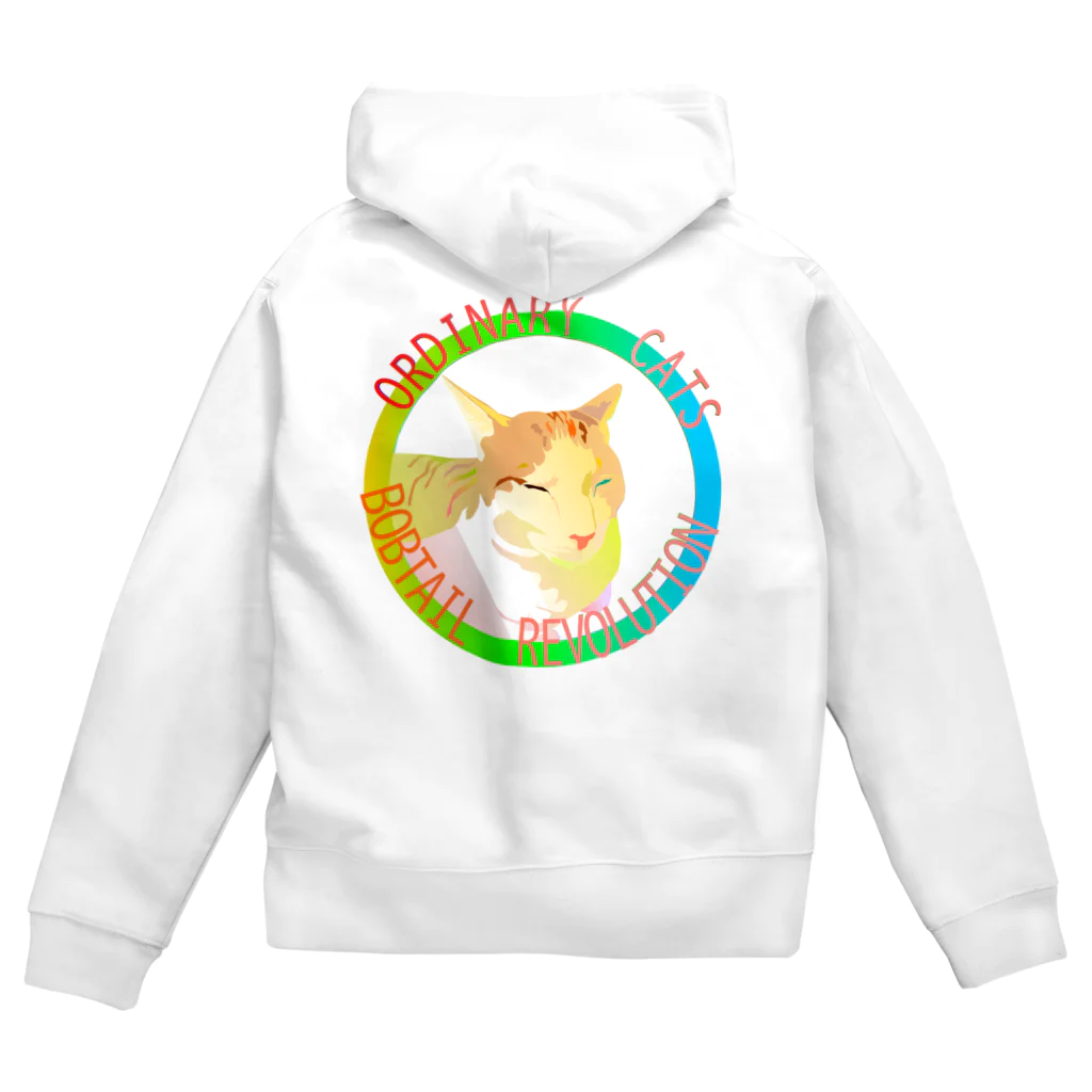 『NG （Niche・Gate）』ニッチゲート-- IN SUZURIのOrdinary Cats05h.t.(春) Zip Hoodie