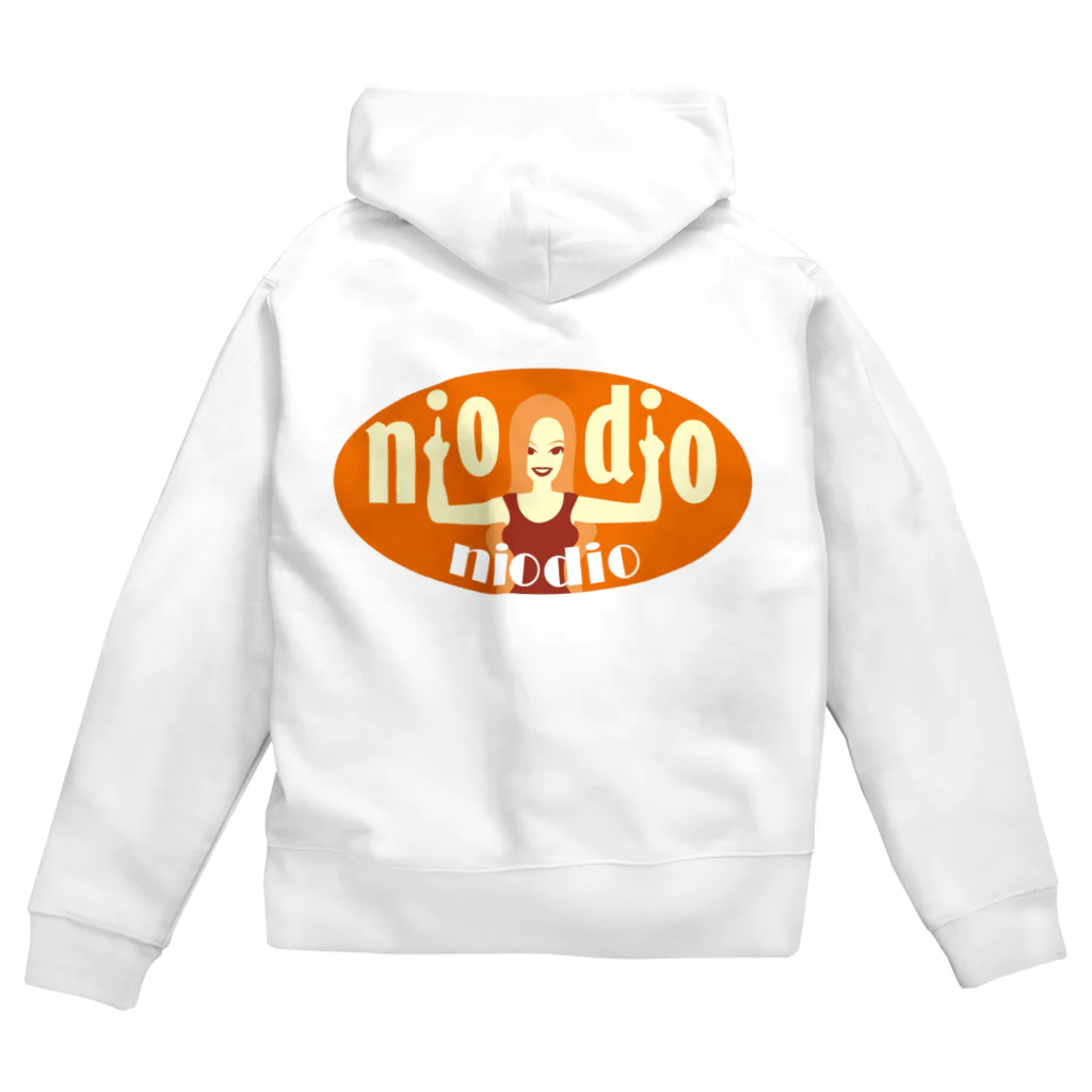 niodio(ニオディオ)の紫の悪魔 Zip Hoodie