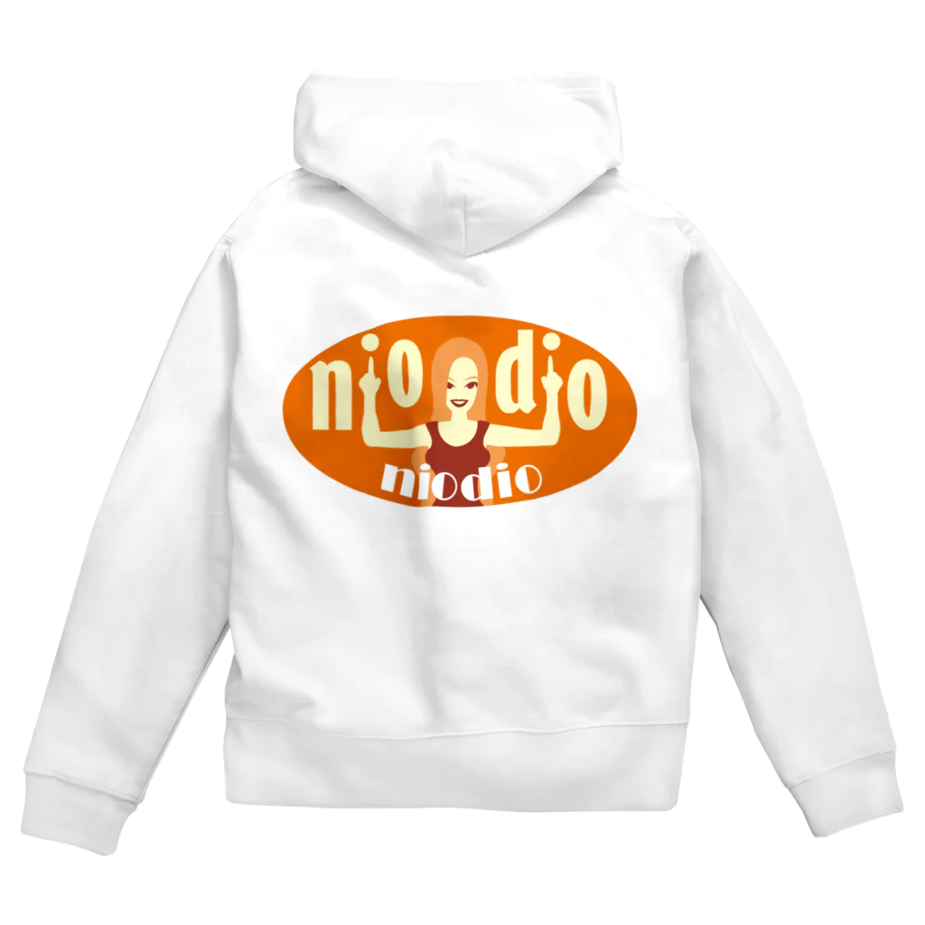 niodio(ニオディオ)の黒い忍者 Zip Hoodie