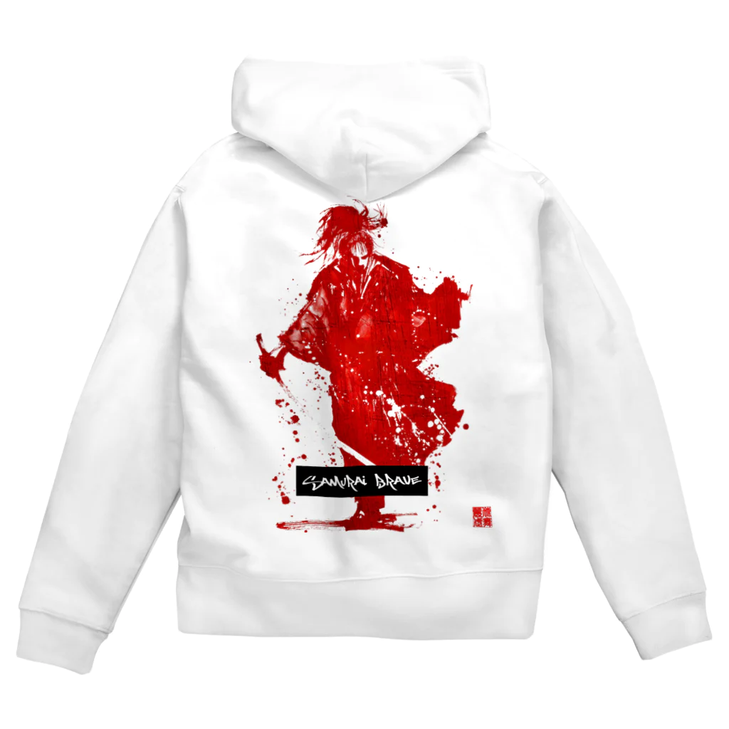 SAMURAI BRAVE JAPANのSAMURAI ｢桜花ノ理｣ Zip Hoodie