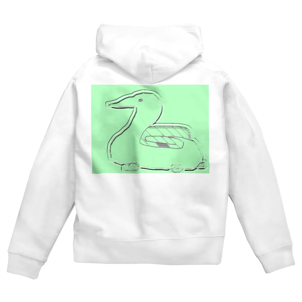 水草の近未来カー２ Zip Hoodie