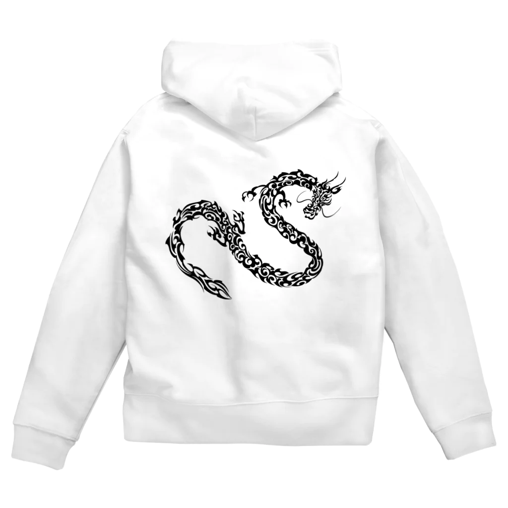 the hearthのdragon Zip Hoodie