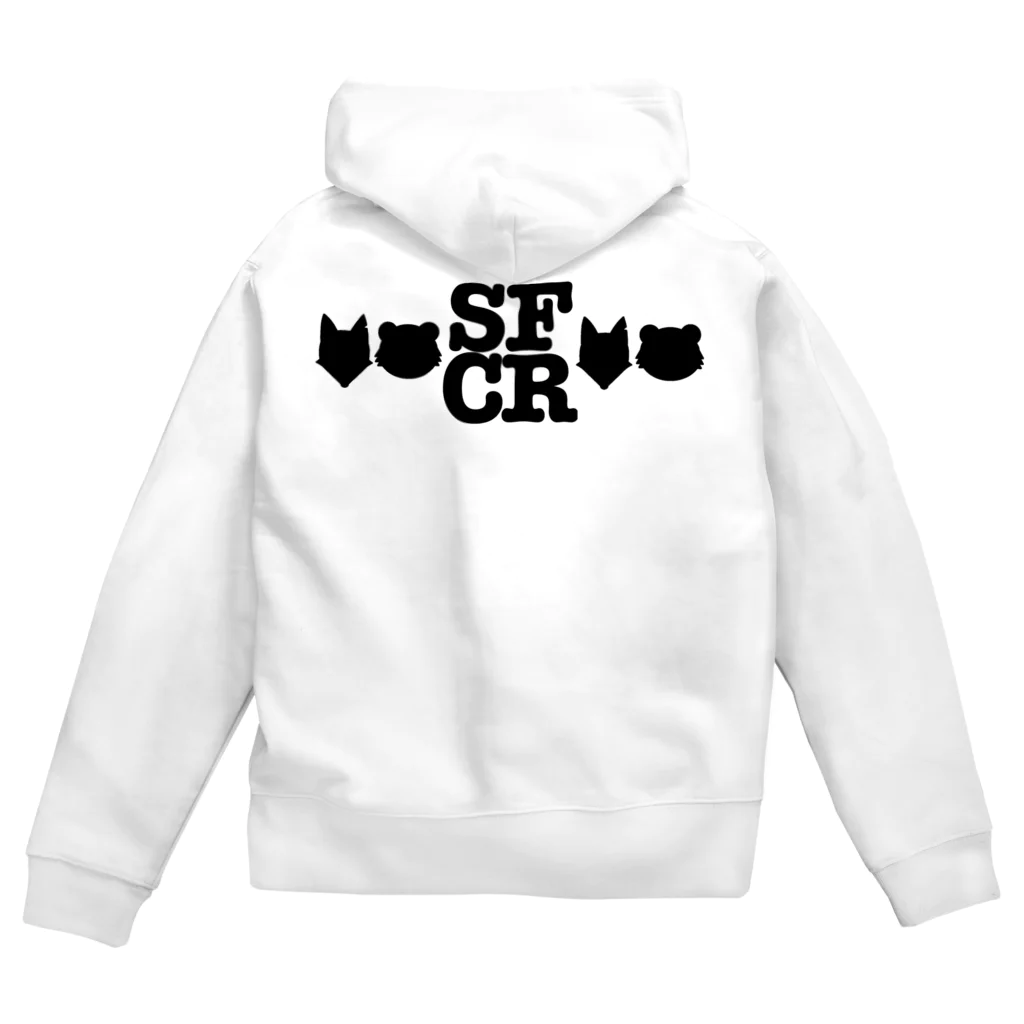 SFCRのSFCR(黒字) Zip Hoodie