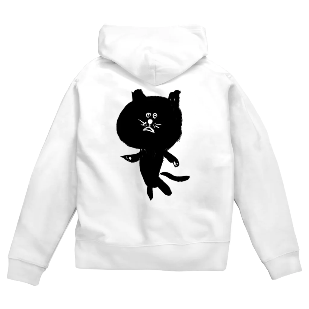 newmeの筆猫-fudeneko- Zip Hoodie