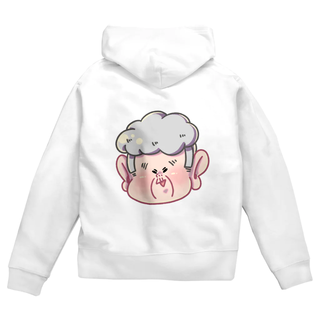 こうのみさとのハルエさん2 Zip Hoodie