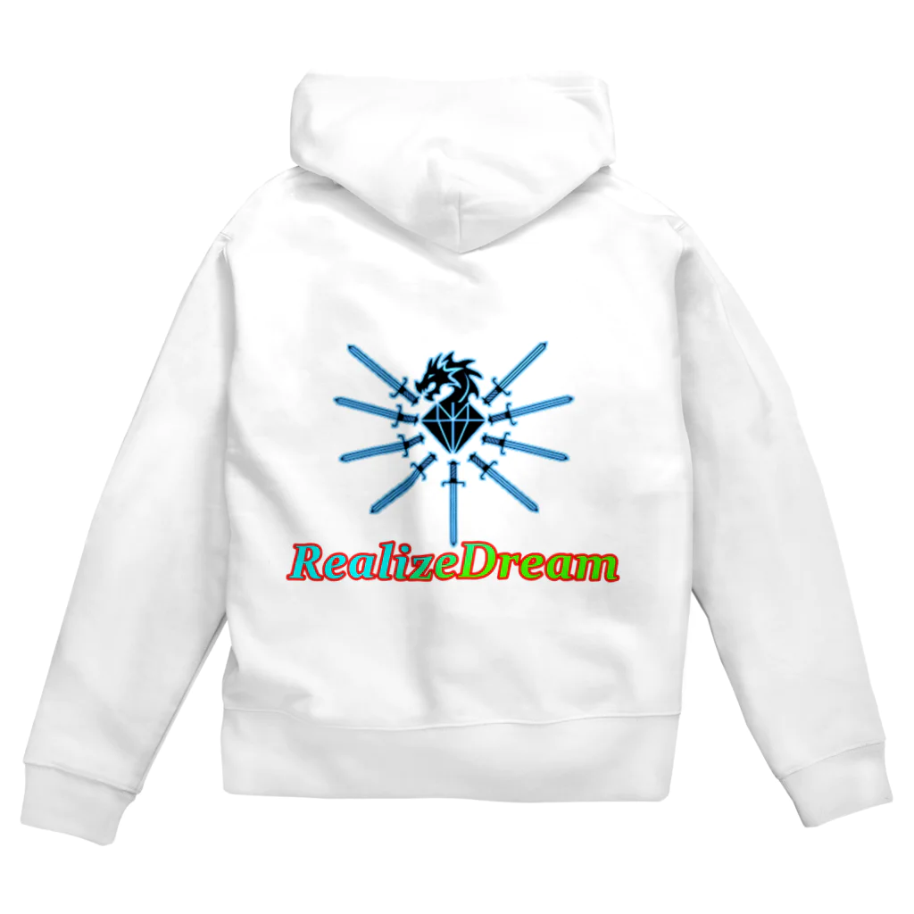 RealizeDreamのRealizeDreamグッズ ジップパーカー