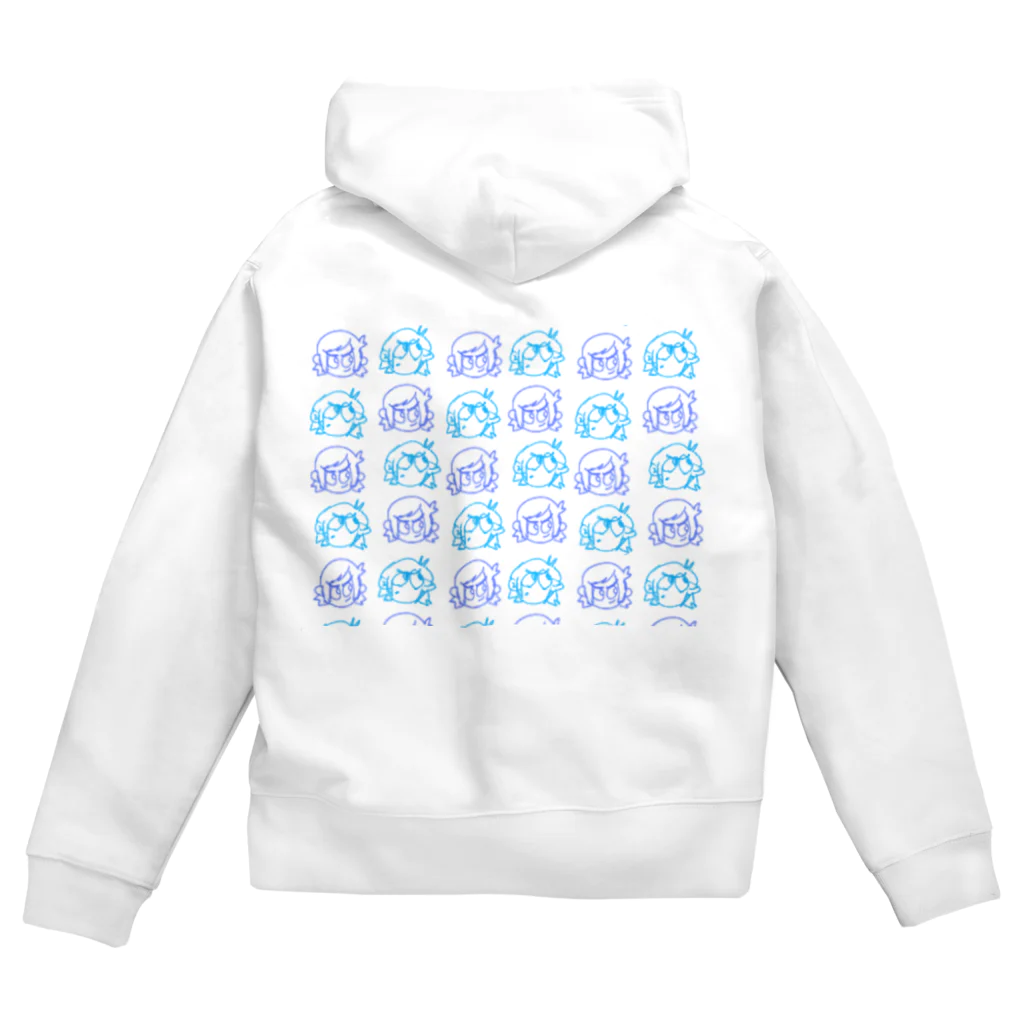 GAOOOOOの溜まり場のあおいちゃんとしえんちゃん Zip Hoodie