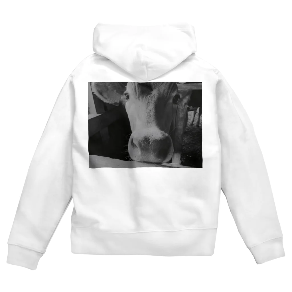 spinのlimited　cow Collection Zip Hoodie