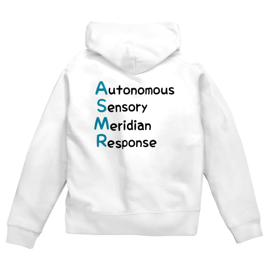 KANAZAWAのASMR「Autonomous Sensory Meridian Response」 Zip Hoodie