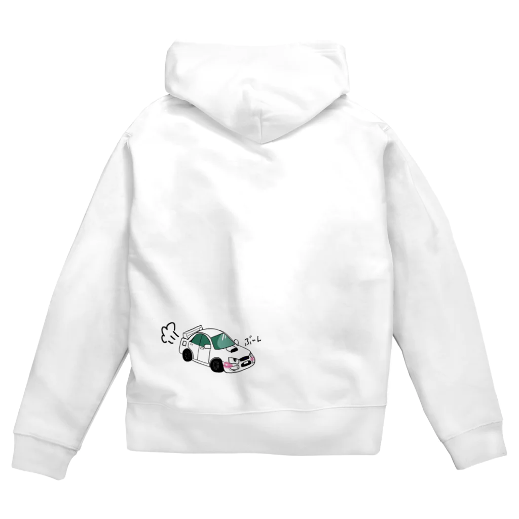 との丸のドット絵工房のなみだめ君 Zip Hoodie