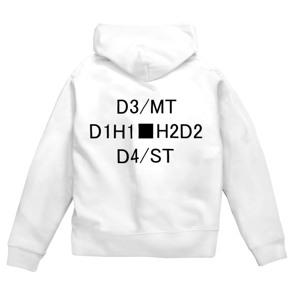 Sakana-manのD3 Zip Hoodie