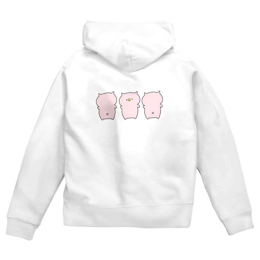 空野彼方のやわらかきめらちゃん Zip Hoodie