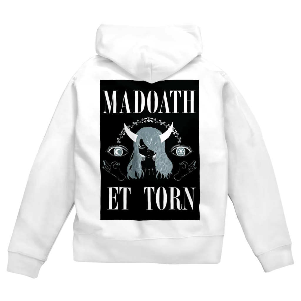 MADOATH ET TORN official GoodsのMADOATH ET TORN official Goods ジップパーカー