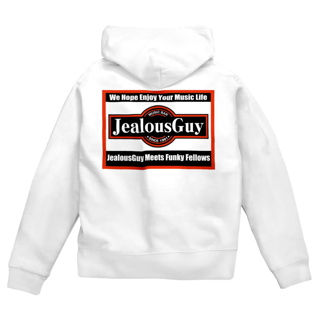 JealousGuyのFunky Meets Fellowsフロントジップパーカー ジップパーカー