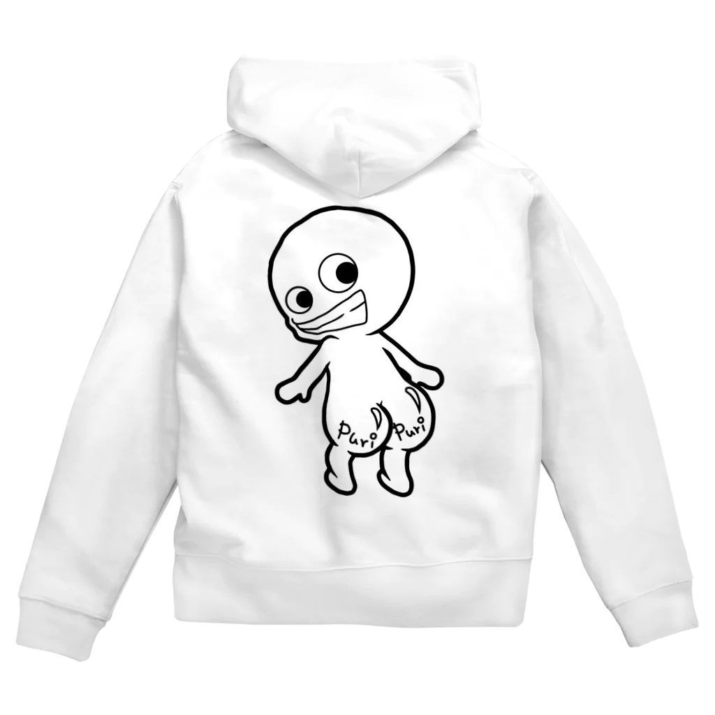 JASMINEのプリケツ君 Zip Hoodie