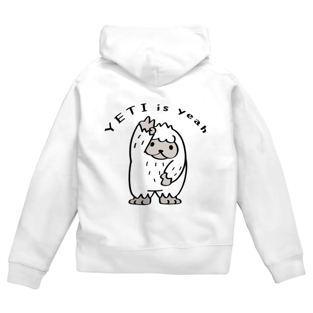 イラスト MONYAAT のCT104 YETI is yeah*A*ぼく Zip Hoodie