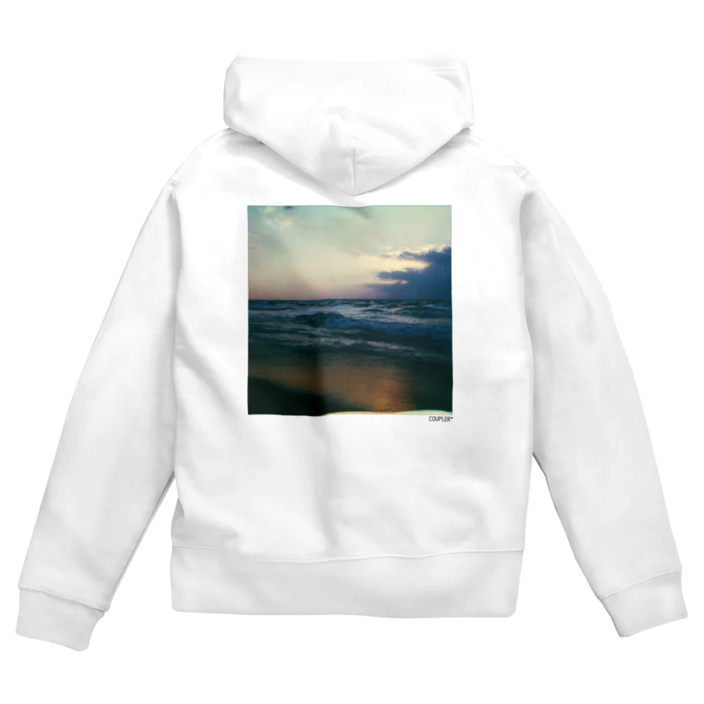 COUPLER*のemopola「海」 Zip Hoodie